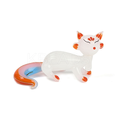 Animal Series Handmade Lampwork Miniature Ornaments LAMP-Q005-10G-1