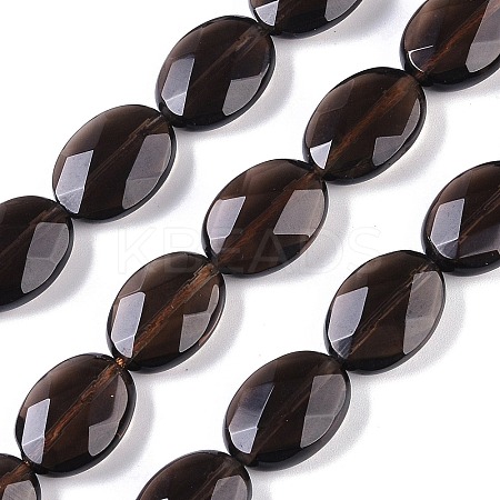 Natural Smoky Quartz Beads Strands G-B072-B01-01-1