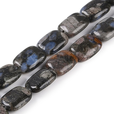 Natural Glaucophane Beads Strands G-C141-C01-01-1