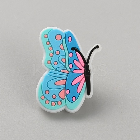 Butterfly Plastic Cartoon Style Straw Toppers FIND-TAC0011-107Q-1