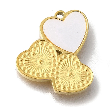 Ion Plating(IP) 304 Stainless Steel Manual Polishing Charms STAS-M059-06G-02-1