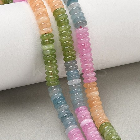 Dyed Natural White Jade Beads Strands GG-CBAC08A-A01-17-1