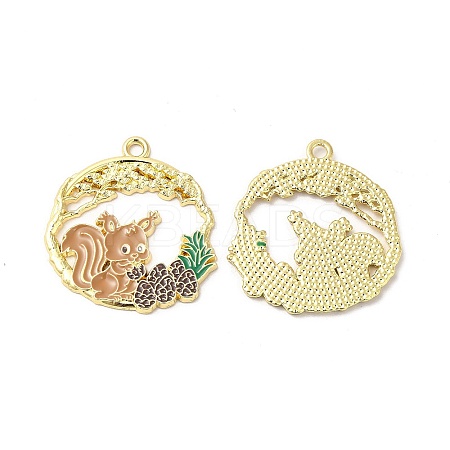 Alloy Enamel Pendants LS-ENAM-C005-22G-1