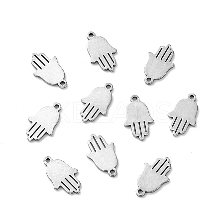 201 Stainless Steel Charms STAS-CJC0006-06-1