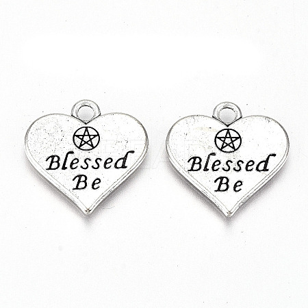 Tibetan Style Alloy Pendants LS-X-TIBE-S323-034AS-RS-1