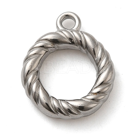 304 Stainless Steel Pendants STAS-M070-11P-1