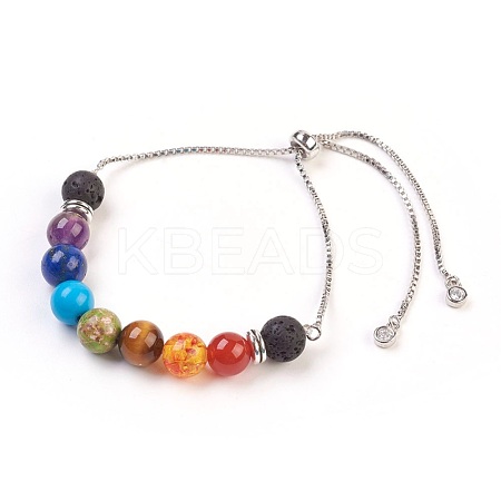 Chakra Jewelry BJEW-JB03808-1