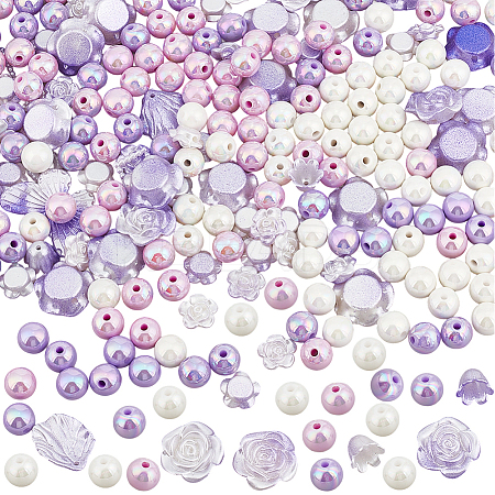 110Pcs DIY Gradient Color Style Jewelry Making Finding Kits KY-SP0001-67D-1