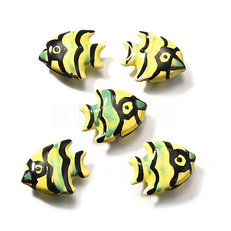 Handmade Porcelain Beads PORC-S002-02D-1