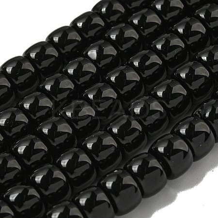 Opaque Glass Beads Strands GLAA-NH0002-B02-1