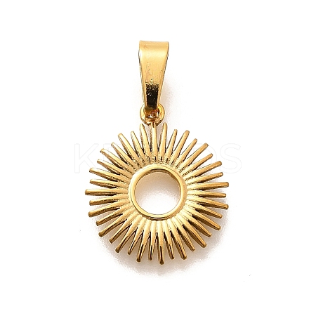 304 Stainless Steel Pendants STAS-B079-02G-05-1