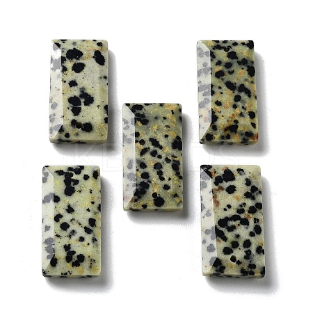 Natural Dalmatian Jasper Pendants G-G063-01E-1