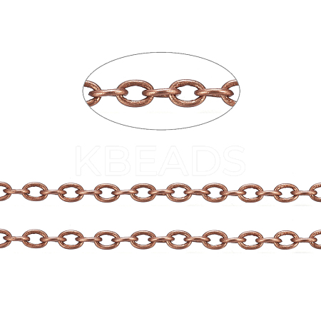 Brass Cable Chains CHC024Y-R-1
