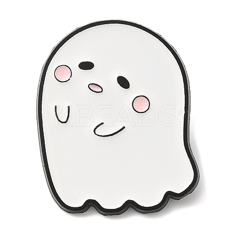 Halloween Ghost Enamel Pin JEWB-E023-05EB-05-1