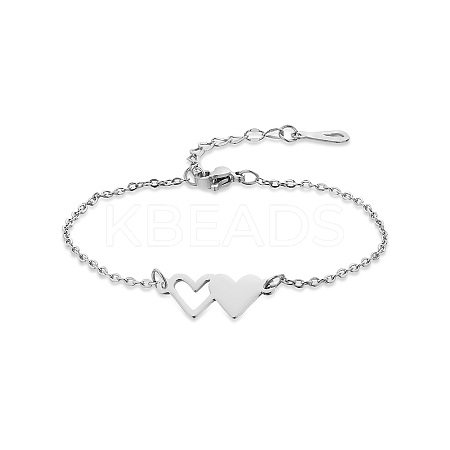 Fashionable 304 Stainless Steel bracelet for daily wear CO3963-2-1