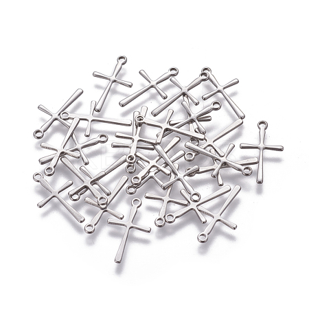 Non-Tarnish 304 Stainless Steel Pendants X-STAS-L234-096P-1