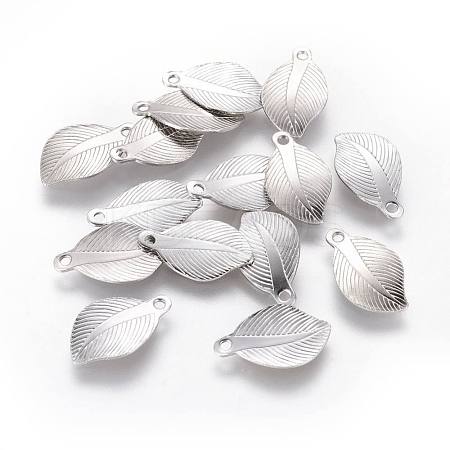Non-Tarnish 304 Stainless Steel Charms STAS-F222-010-1