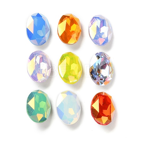 K9 GLass Rhinestone Cabochons EGLA-F161-18A-1