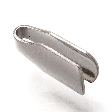 Tarnish Resistant 304 Stainless Steel Clamp Cord Ends STAS-P263-03C-P-1