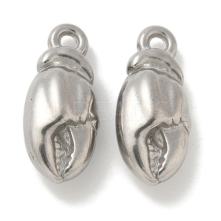 Anti-Tarnish 304 Stainless Steel Pendants STAS-Q334-18P-1