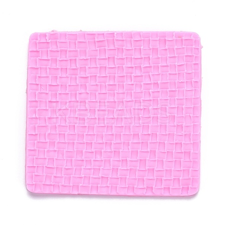 DIY Sweater Stitch Texture Food Grade Silicone Molds DIY-B034-05-1