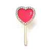 Cute Hot Pink Lollipop Enamel Pins JEWB-S025-12A-1