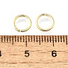 Brass Open Jump Rings KK-V007-004G-10-3