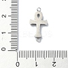 304 Stainless Steel Crystal Rhinestone Connector Charms STAS-Z065-02P-01-3