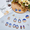 DIY Dangle Earring Making Kits RESI-OC0001-12-5