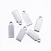 Tarnish Resistant 304 Stainless Steel Pendant End Piece STAS-E127-07P-1
