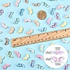 60Pcs 2 Styles Transparent & Opaque UV Plating Acrylic Beads PACR-YW0001-30-3