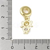 Rack Plating Brass Pave Cubic Zirconia European Dangle Charms X-KK-R163-08B-G-3