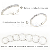 14Pcs 7 Size 2mm Matte Plain Dome Finger Ring for Girl Women RJEW-UN0001-11-4