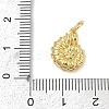 Brass Charms X-KK-U058-56G-3