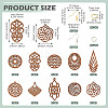 DIY Earring Making Kits DIY-TA0013-42-4