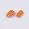 2-Hole Opaque Glass Seed Beads SEED-S023-28B-03-2
