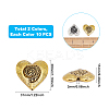 Tibetan Style Alloy Beads PALLOY-FH0001-55-RS-2