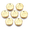 316 Surgical Stainless Steel Charms STAS-S116-418F-G-1