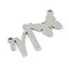 Non-Tarnish 304 Stainless Steel Pendants STAS-L279-002P-N-2