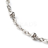 Tarnish Resistant 304 Stainless Steel Satellite Chain Bracelets BJEW-JB06524-01-4