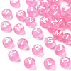 Transparent Acrylic Beads TACR-N002-04I-1