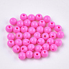 Opaque Plastic Beads KY-T005-6mm-617-1