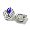 Cat Eye Stud Earrings EJEW-G400-60P-01-2