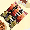 Polyester Embroidery Threads OCOR-WH20074-13B-03C-7