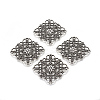 Tibetan Style Filigree Joiners LS-TIBEP-A2690-AS-FF-1