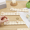1 Set 3Pcs Wooden Dice Organizer Jewelry Trays ODIS-BC0001-15-1-3