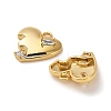 Brass Micro Pave Cubic Zirconia Pendants KK-P285-12G-2
