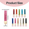 11Pcs 11 Colors Alloy Rhinestone Keychain Findings FIND-BT0001-38B-4