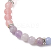 Chakra Natural Mixed Gemstone Beads Stretch Bracelets for Women BJEW-JB13200-02-3