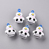 Baking Paint Brass Bell Pendants LS-KKB-S002-015A-1